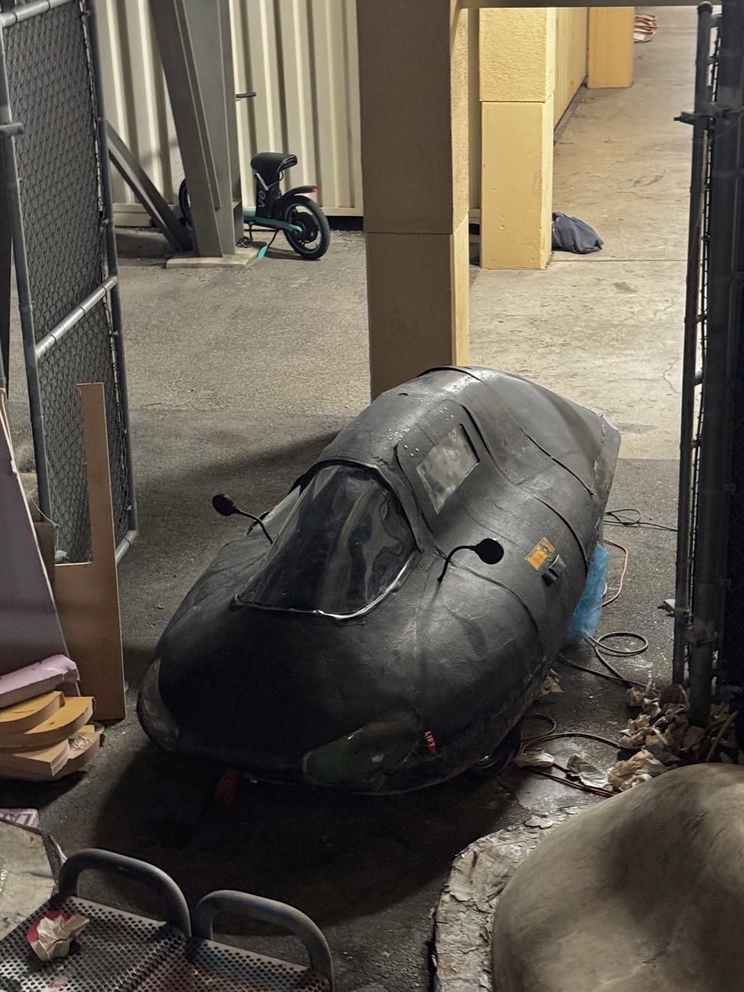 The Supermileage car, a small hydrogen fuel cell vehicle